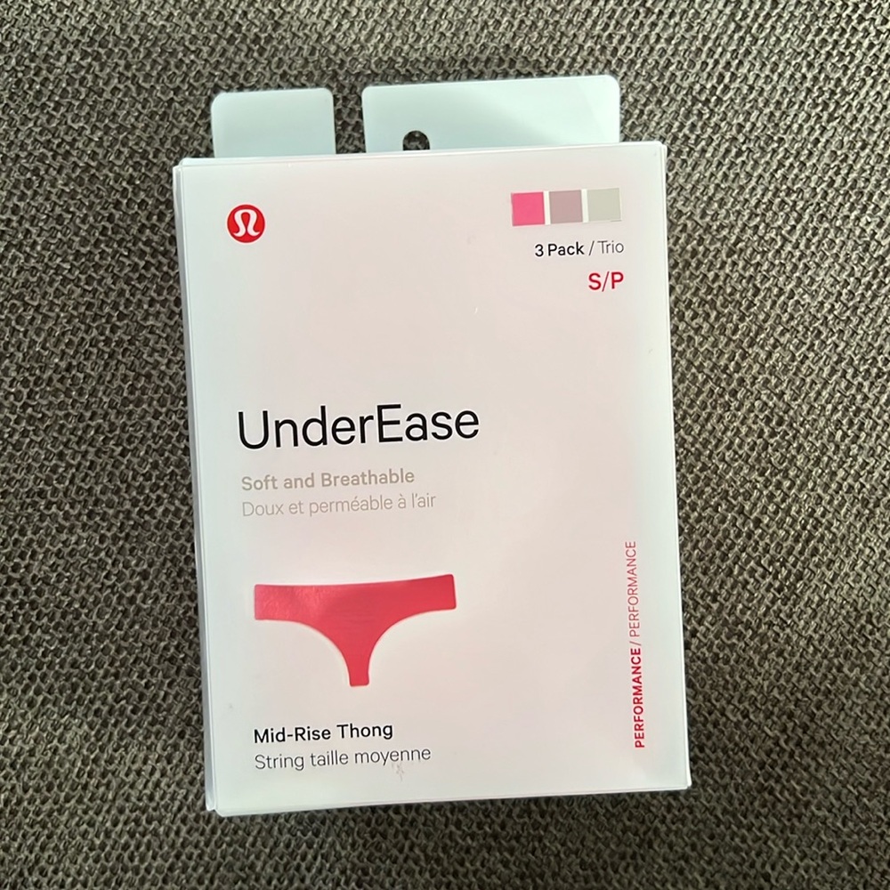 Brand New In Box Lululemon mid-rise thong